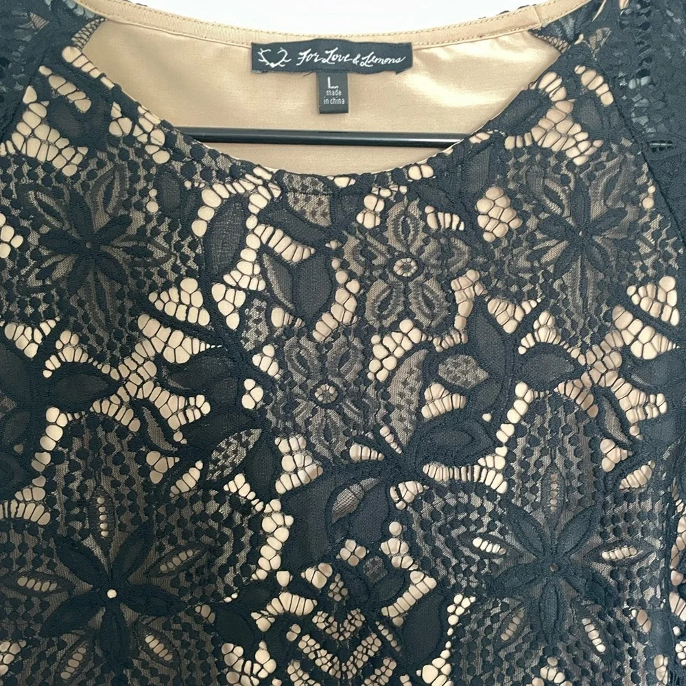 FL&L “Guava” Lace Top - Picture 2 of 4